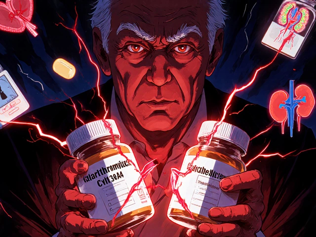 Clarithromycin Drug Interactions: Dangerous Combinations to Avoid