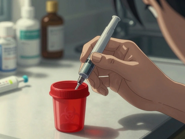 How to Dispose of Sharps and Needles from Injected Medications Safely