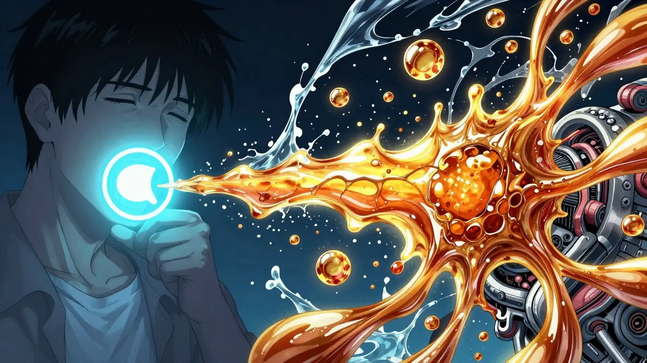 Comparison between a mute button for suppressants and fluid clearing for expectorants